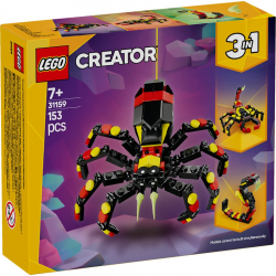 Klocki LEGO 31159 Dzikie zwierzęta - rozwinięty pająk CREATOR